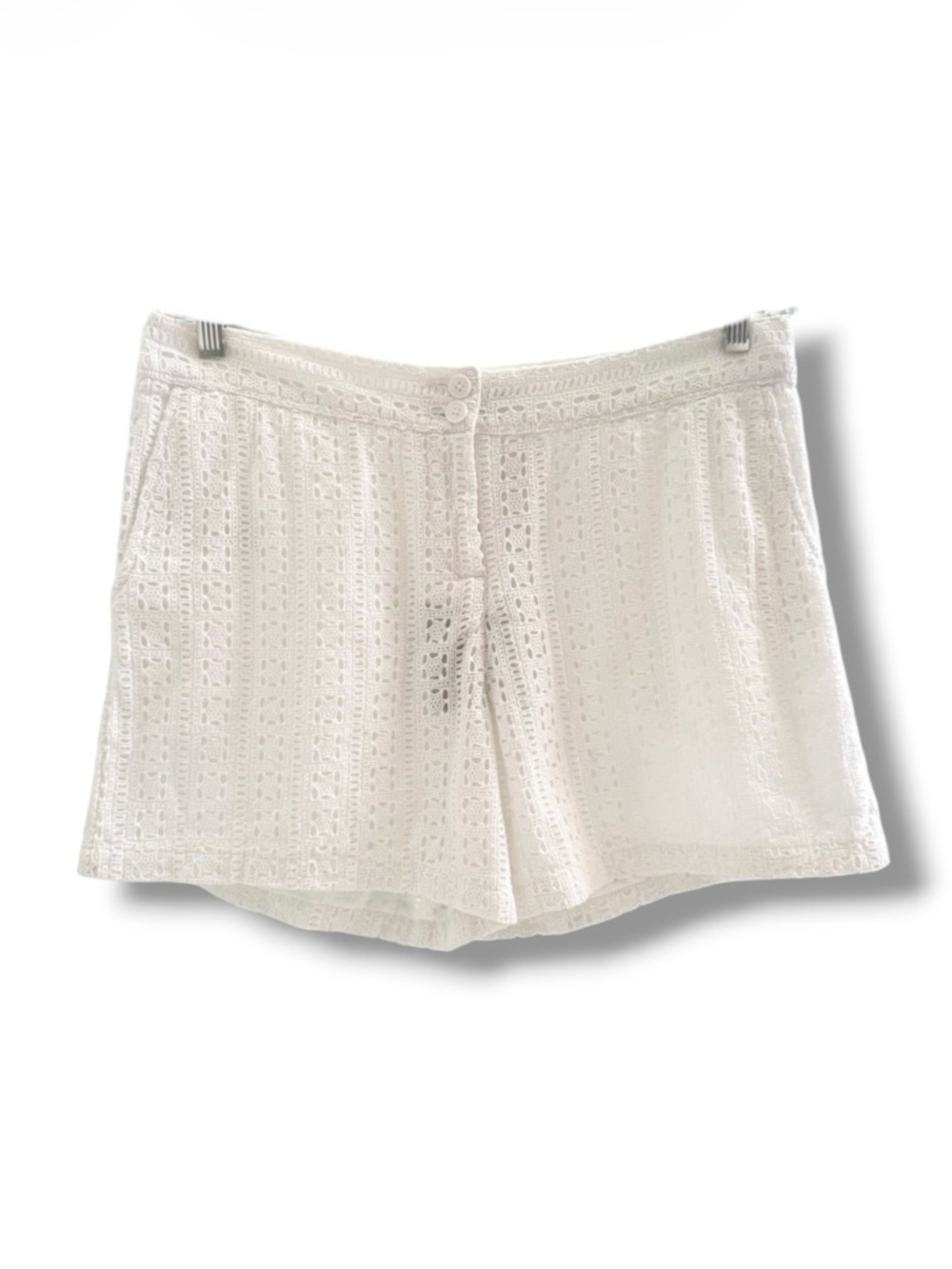 🆕💕Tommy Bahama Eyelet Lace Shorts • WHITE • Size 8 • NWT - Picture 5 of 13